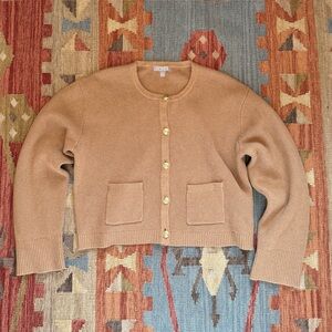 J. Crew Relaxed Emilie Sweater (Tan)